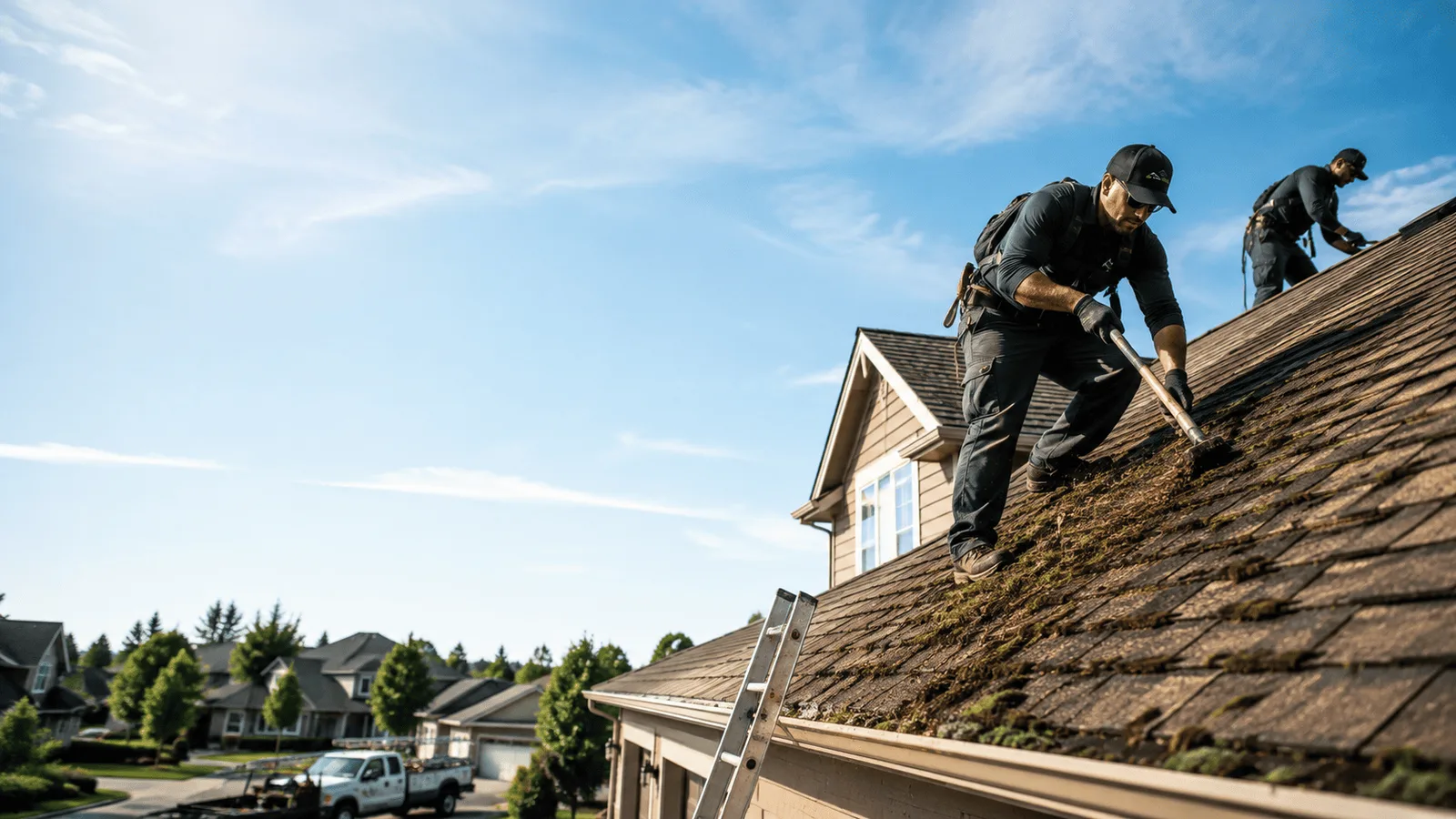 Roof Moss Removal in Wiergate, TX near me